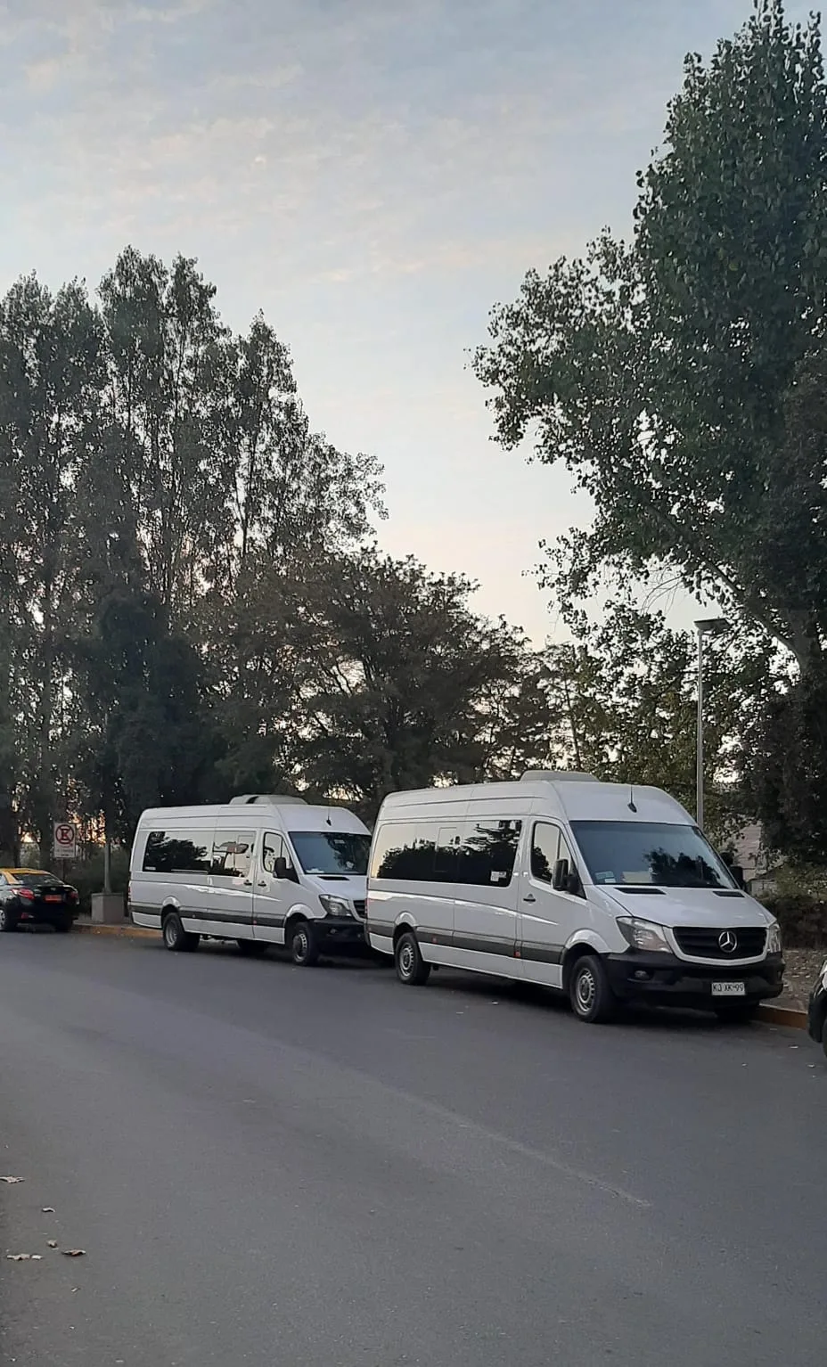 Vans en la ciudad